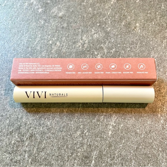 New Sagano Superfood Lash + Brow Serum 0.1 Fl Oz - Picture 4 of 4